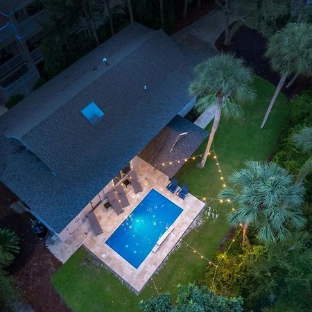 Luxury Beach House - 2Min Walk To Beach - Private Pool - Group & Dog Friendly Hilton Head Island Bagian luar foto
