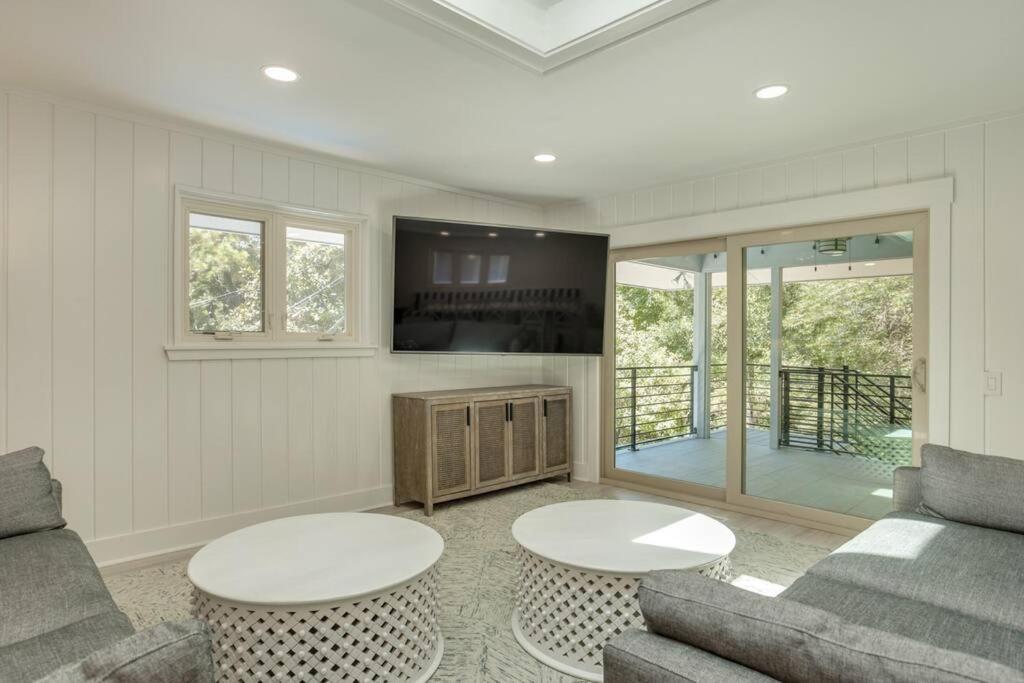 Luxury Beach House - 2Min Walk To Beach - Private Pool - Group & Dog Friendly Hilton Head Island Bagian luar foto