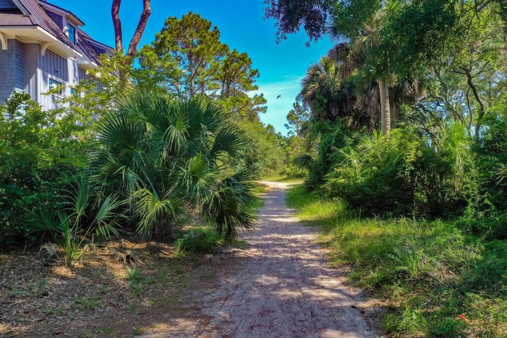 Luxury Beach House - 2Min Walk To Beach - Private Pool - Group & Dog Friendly Hilton Head Island Bagian luar foto