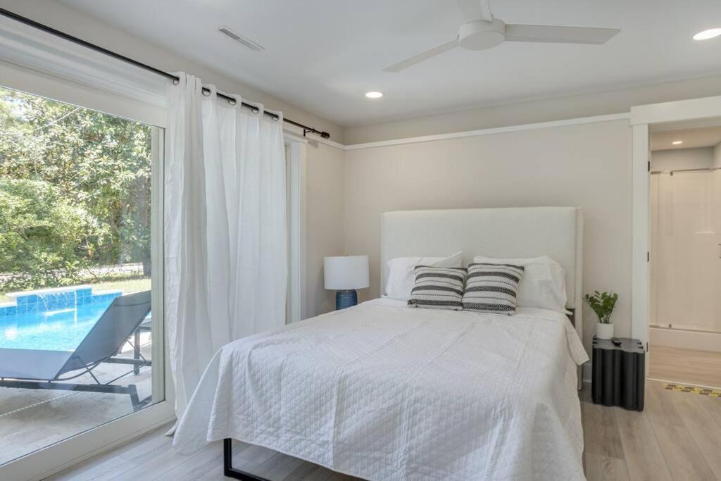 Luxury Beach House - 2Min Walk To Beach - Private Pool - Group & Dog Friendly Hilton Head Island Bagian luar foto