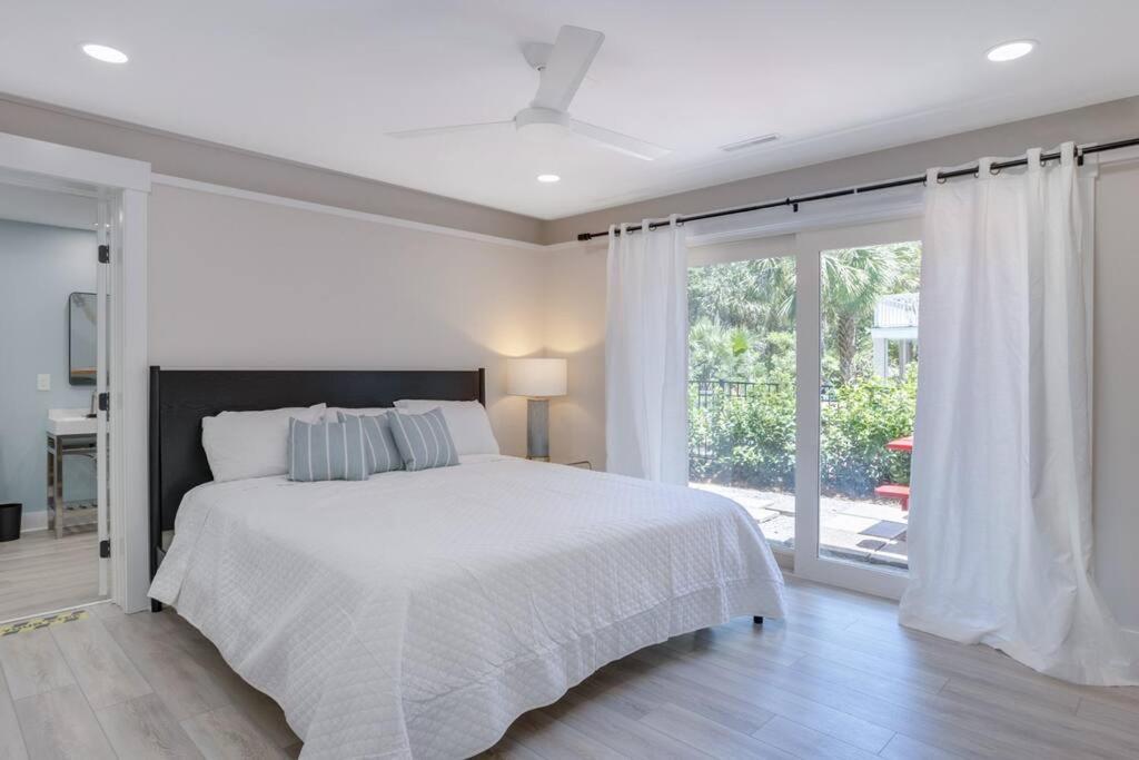 Luxury Beach House - 2Min Walk To Beach - Private Pool - Group & Dog Friendly Hilton Head Island Bagian luar foto